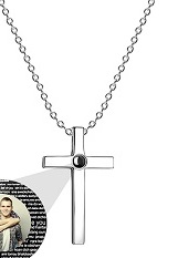 elegant lovely I Love You cross teen necklace